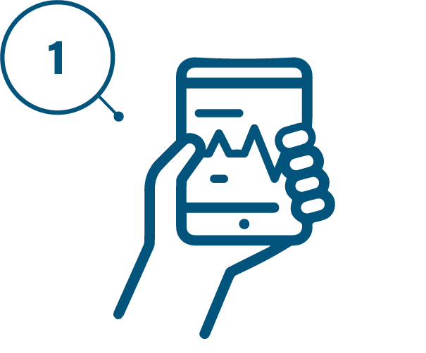 リアルタイムで体調管理